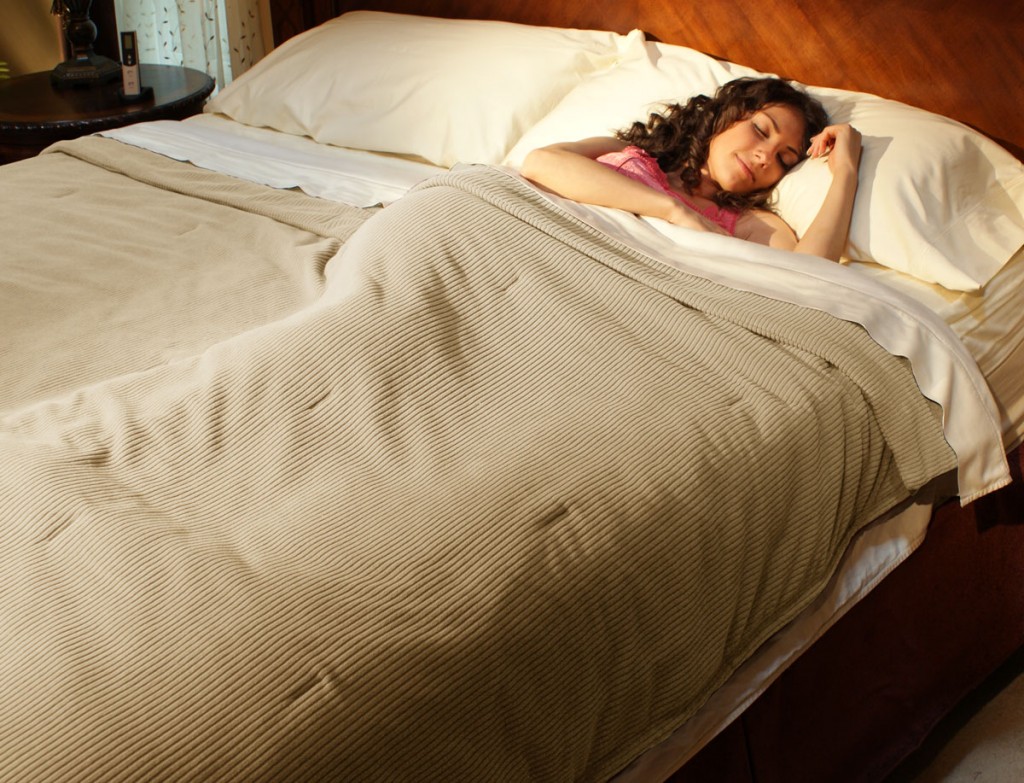 Infrared blanket used in bed